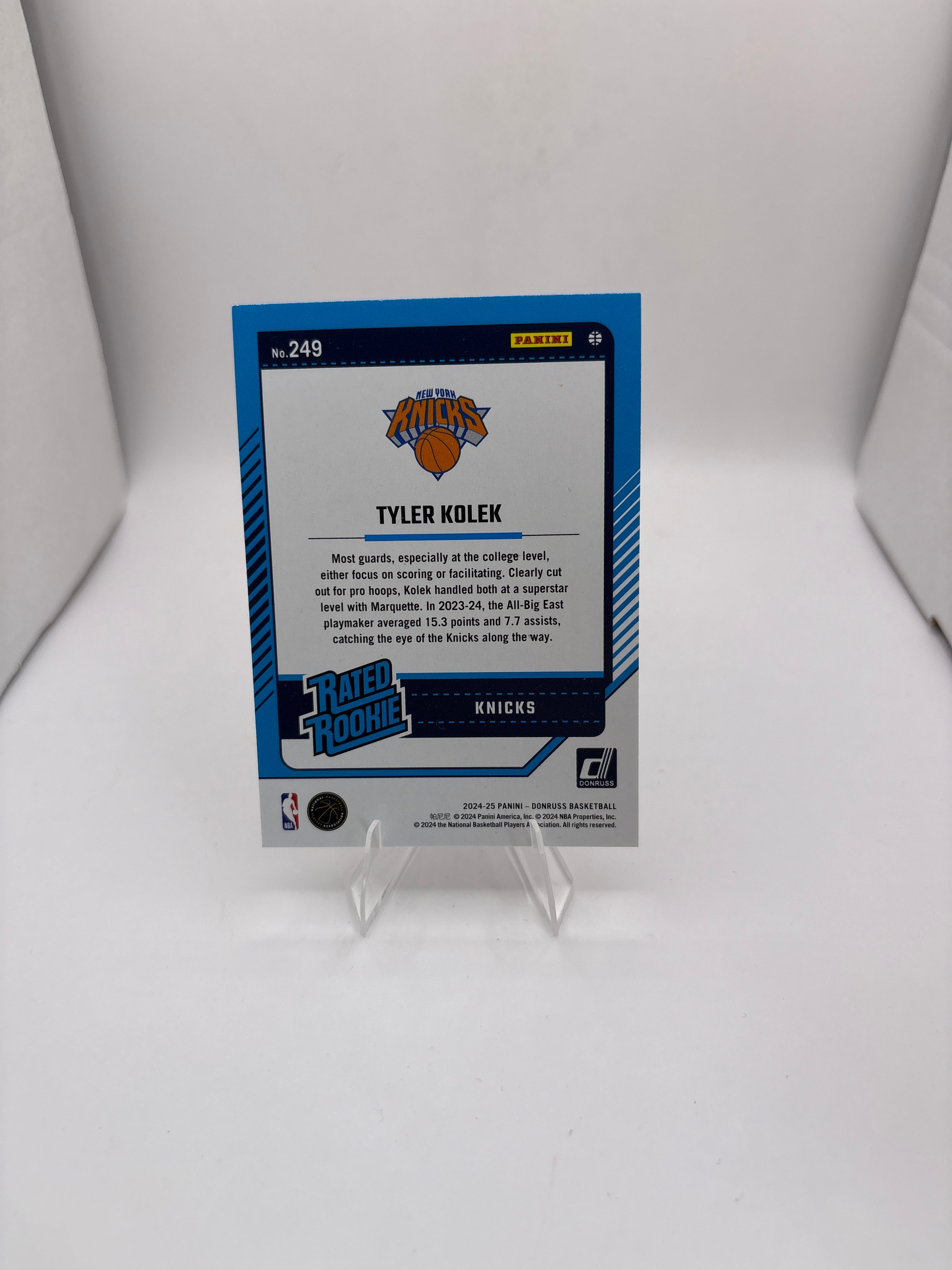 Donruss Tyler Kolek