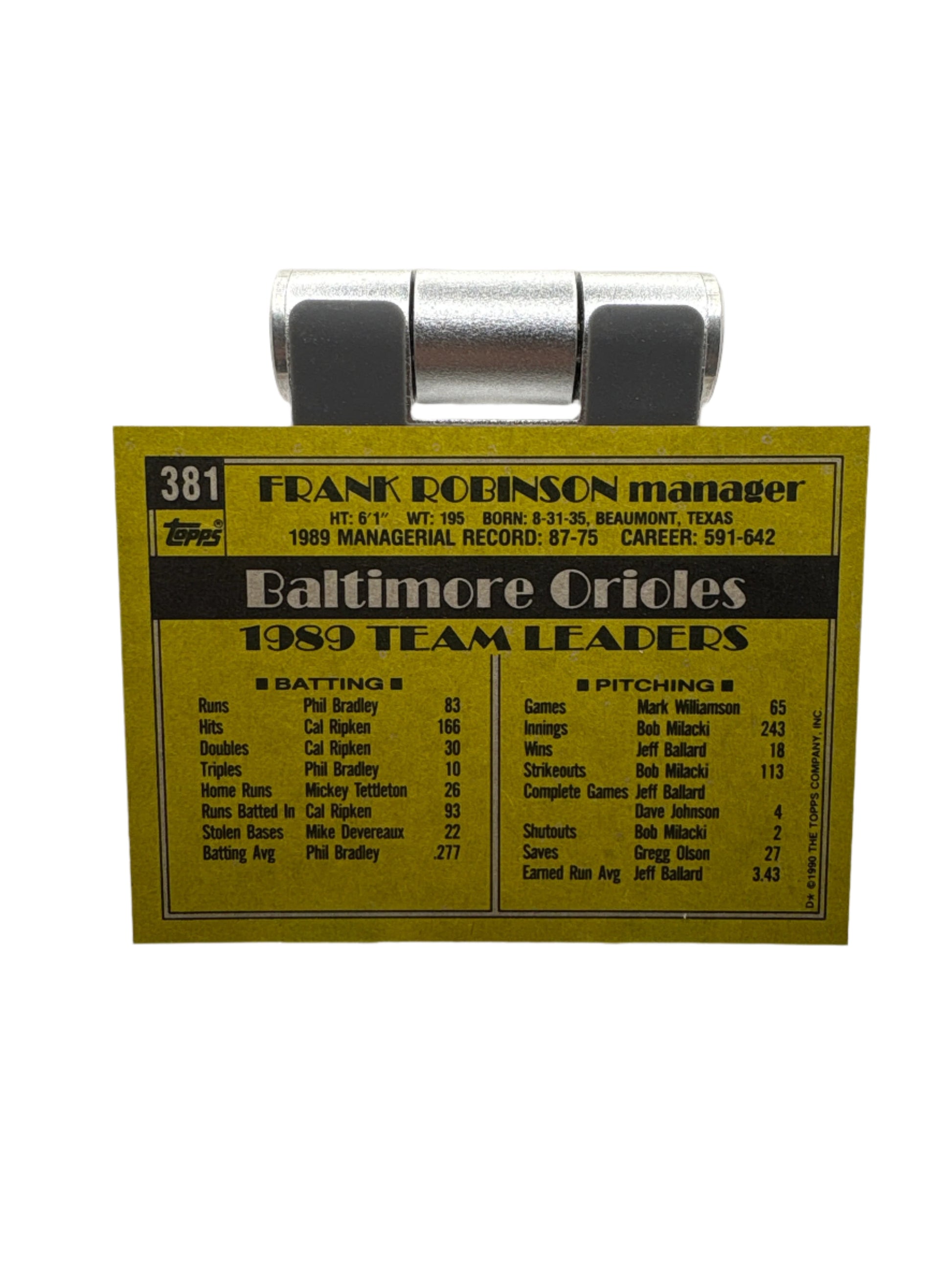 Topps Frank Robinson