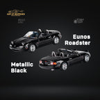 MicroTurbo Eunos Roadster MX-5 Customized Metallic Black 1:64 Limited to 1,000 Pcs