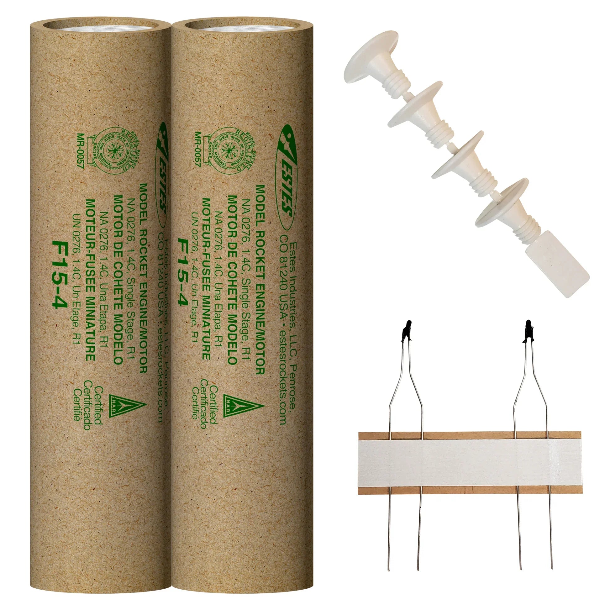 Estes Rockets - F15-4 Engines (29 mm) (2pk)