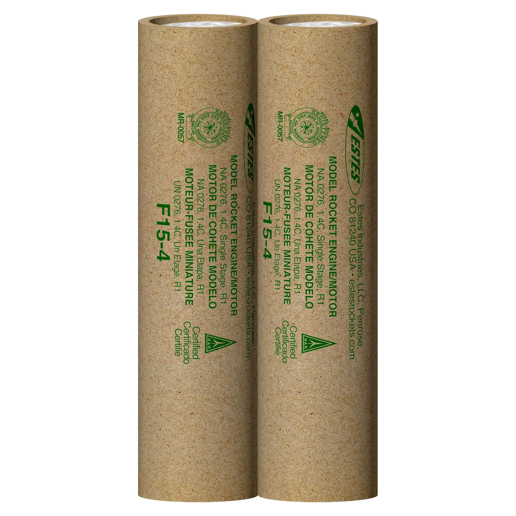 Estes Rockets - F15-4 Engines (29 mm) (2pk)