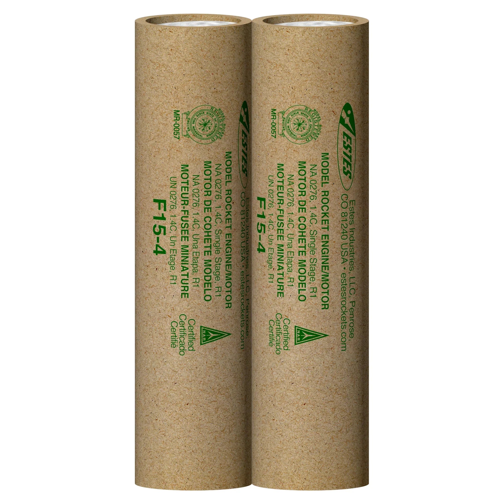 Estes Rockets - F15-4 Engines (29 mm) (2pk)