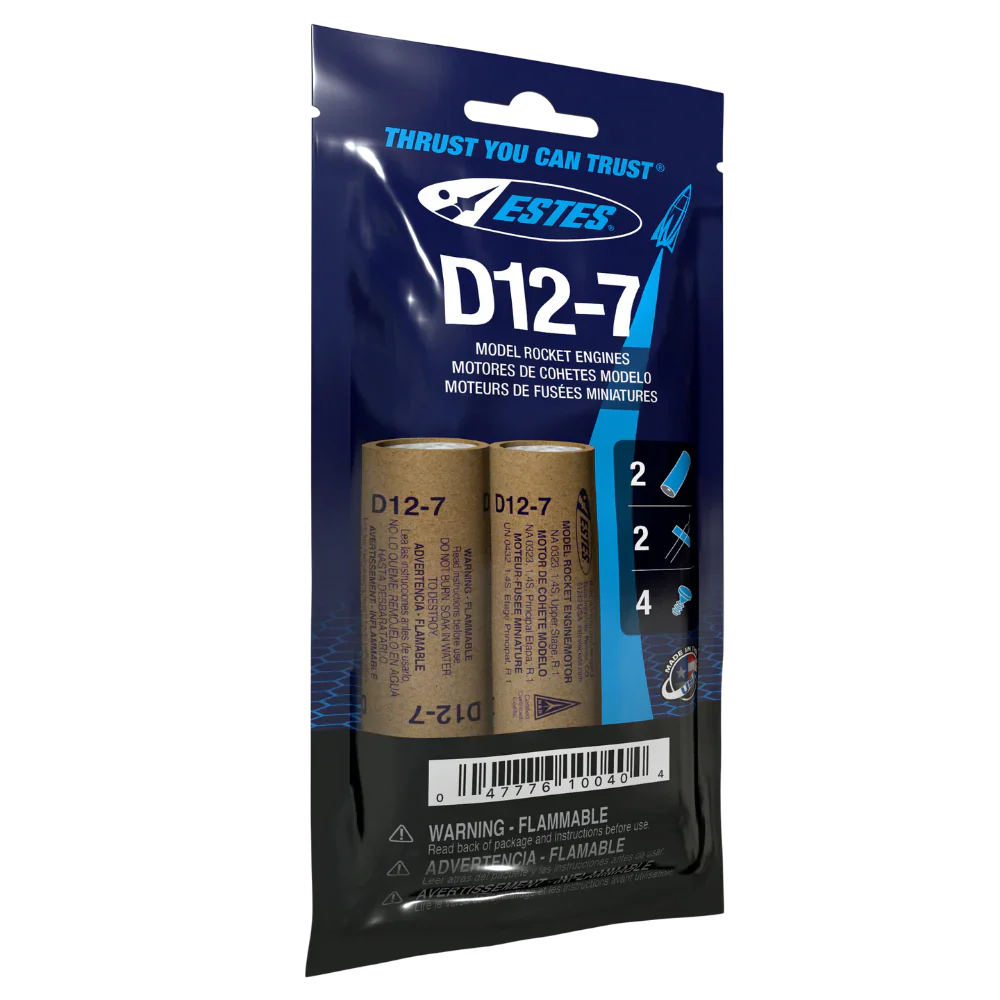ESTES D12-7 Engines