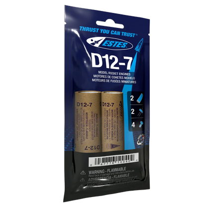 ESTES D12-7 Engines