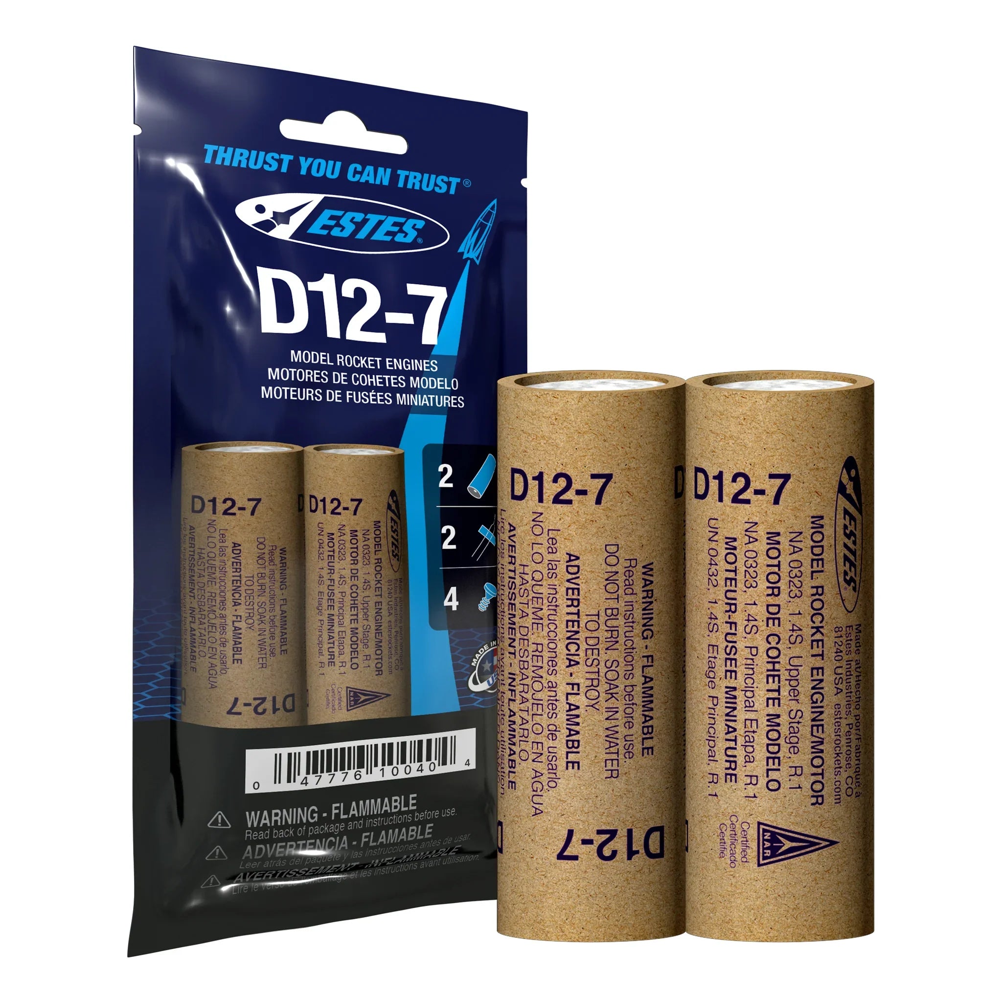 ESTES D12-7 Engines Main image