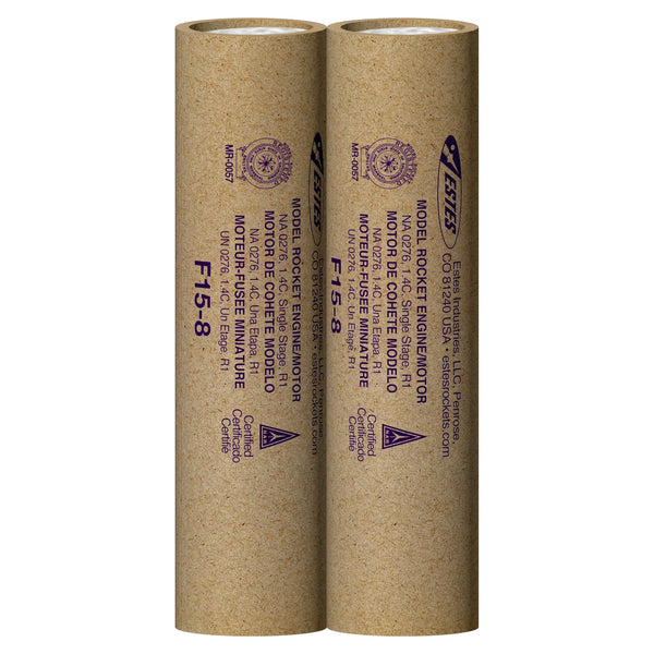 Estes Rockets - F15-8 Engines (29 mm)