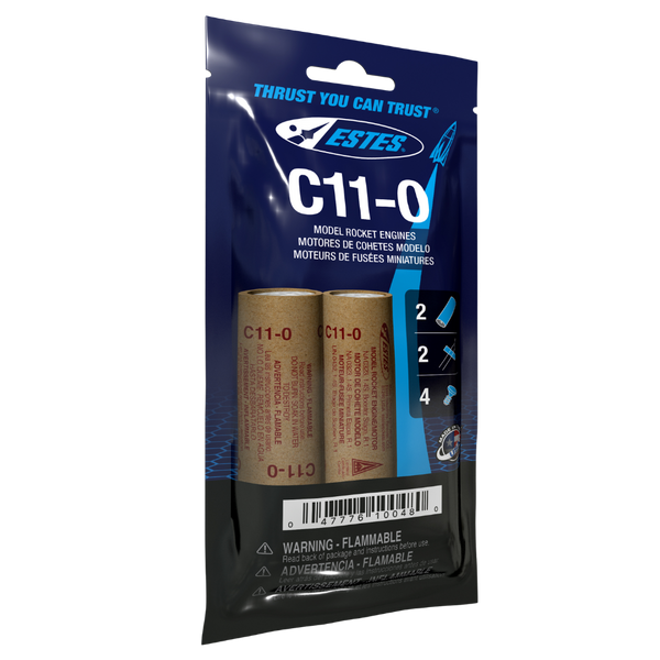 C11-0 Model Rocket Engines 24mm (2pk)