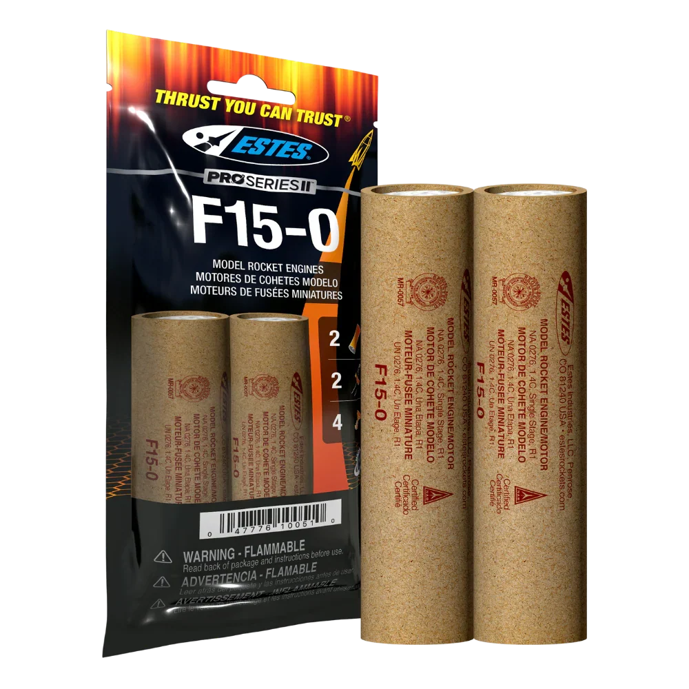 Estes Rockets - F15-0 Engines (29 mm)