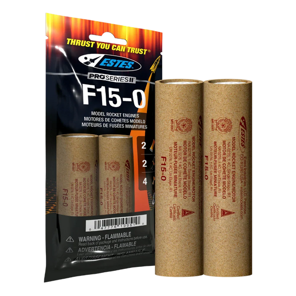Estes Rockets - F15-0 Engines (29 mm)