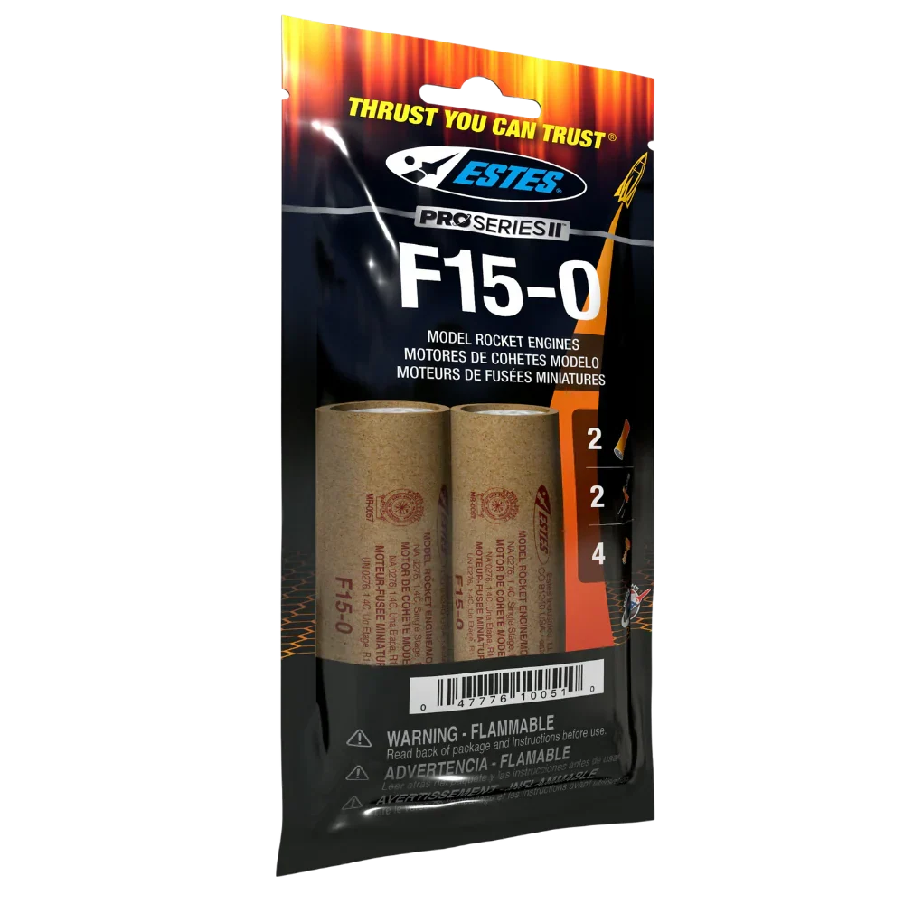 Estes Rockets - F15-0 Engines (29 mm)
