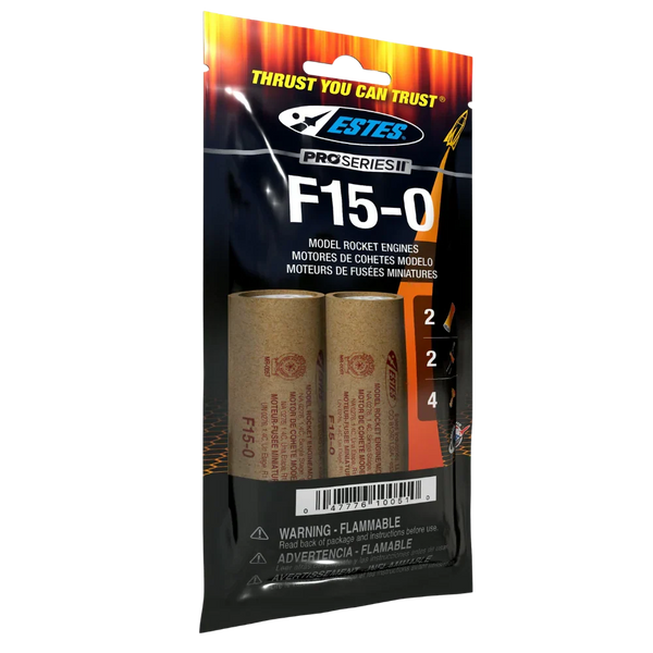 Estes Rockets - F15-0 Engines (29 mm)