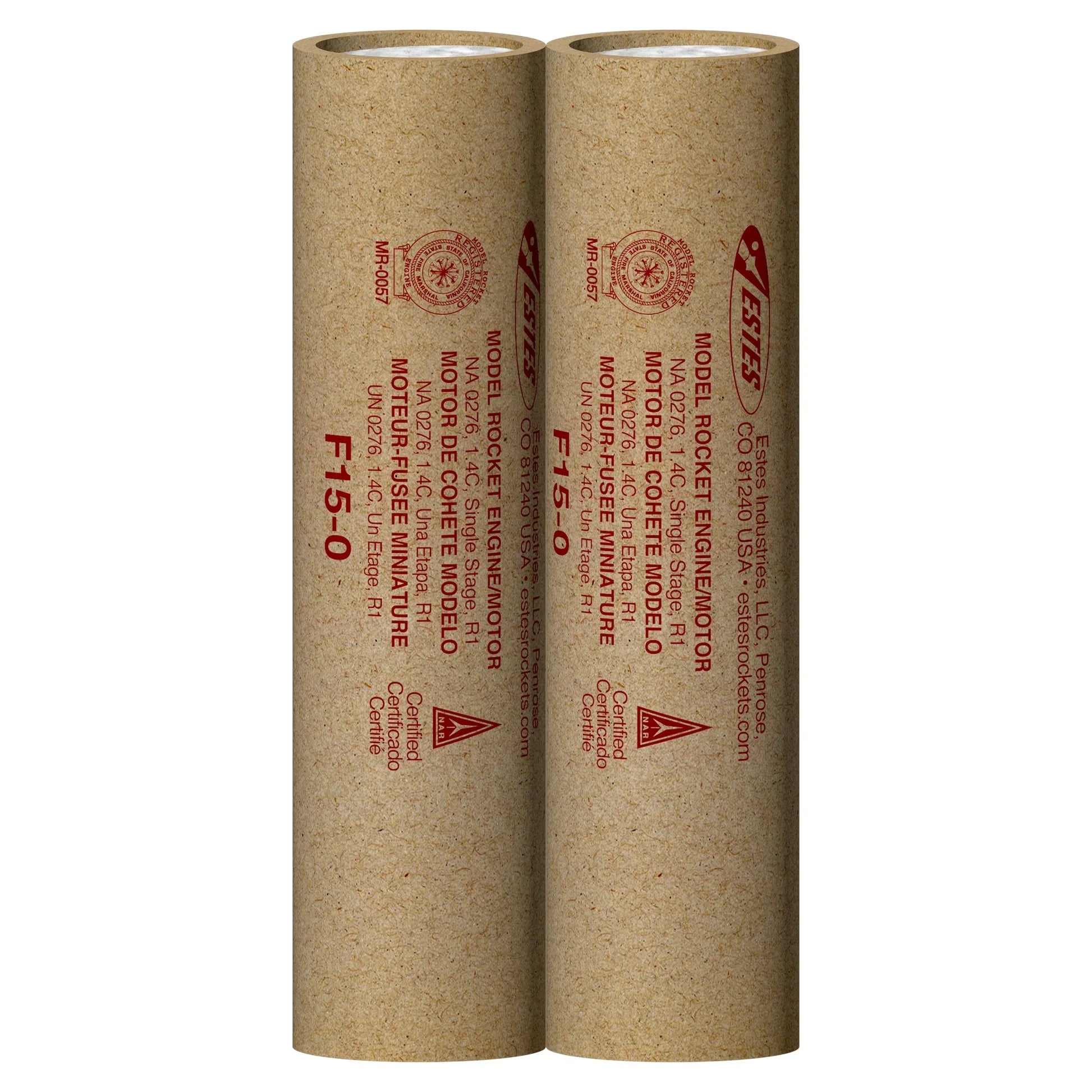 Estes Rockets - F15-0 Engines (29 mm)
