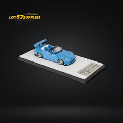 (Pre-Order) Microturbo S2000 Custom Rocket Bunny in Metallic Blue 1:64 - Collectors World Toys