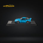 MicroTurbo Custom 180SX Pandem Rocket Bunny Baby Blue 1:64 MT6407C2