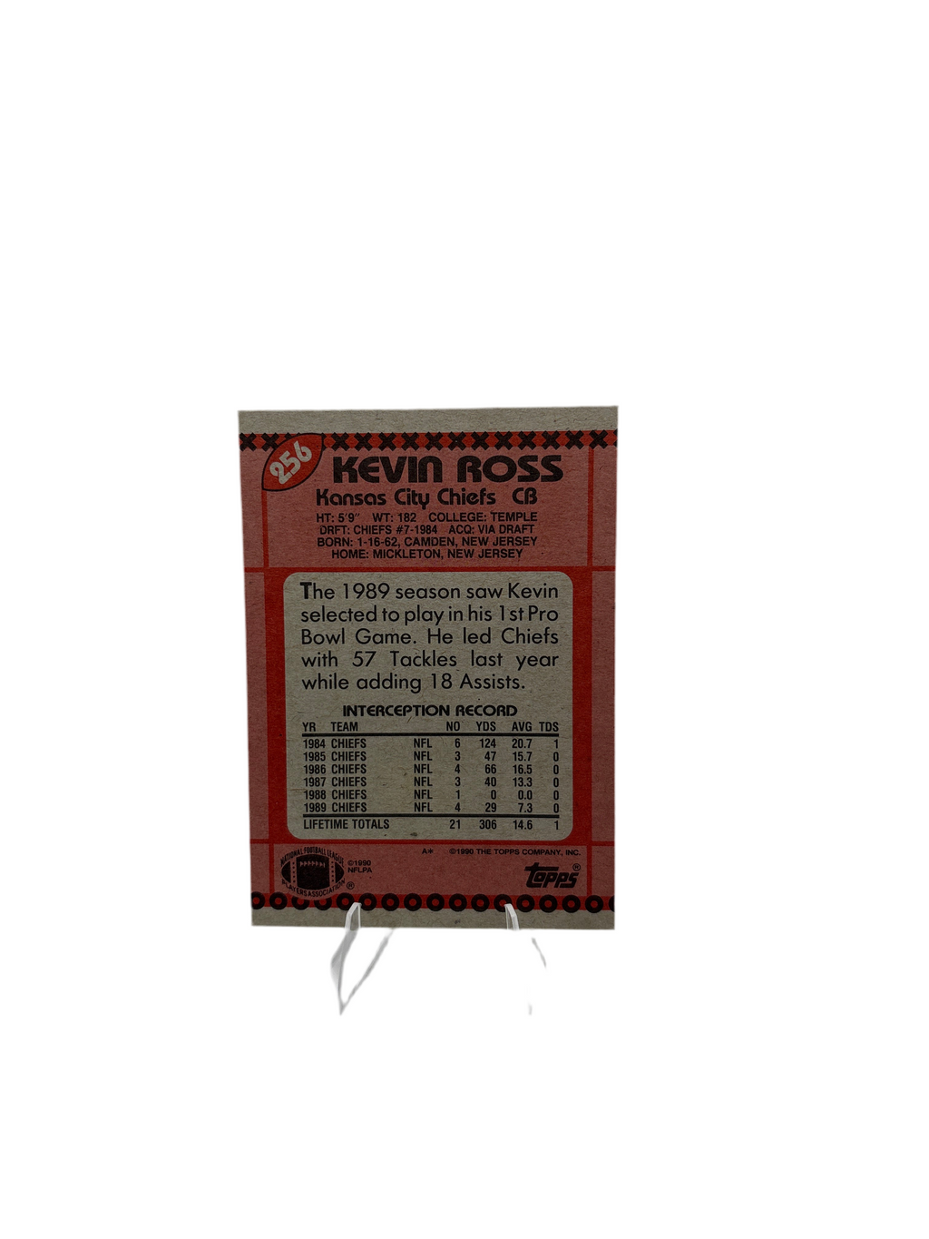 Topps Kevin Ross