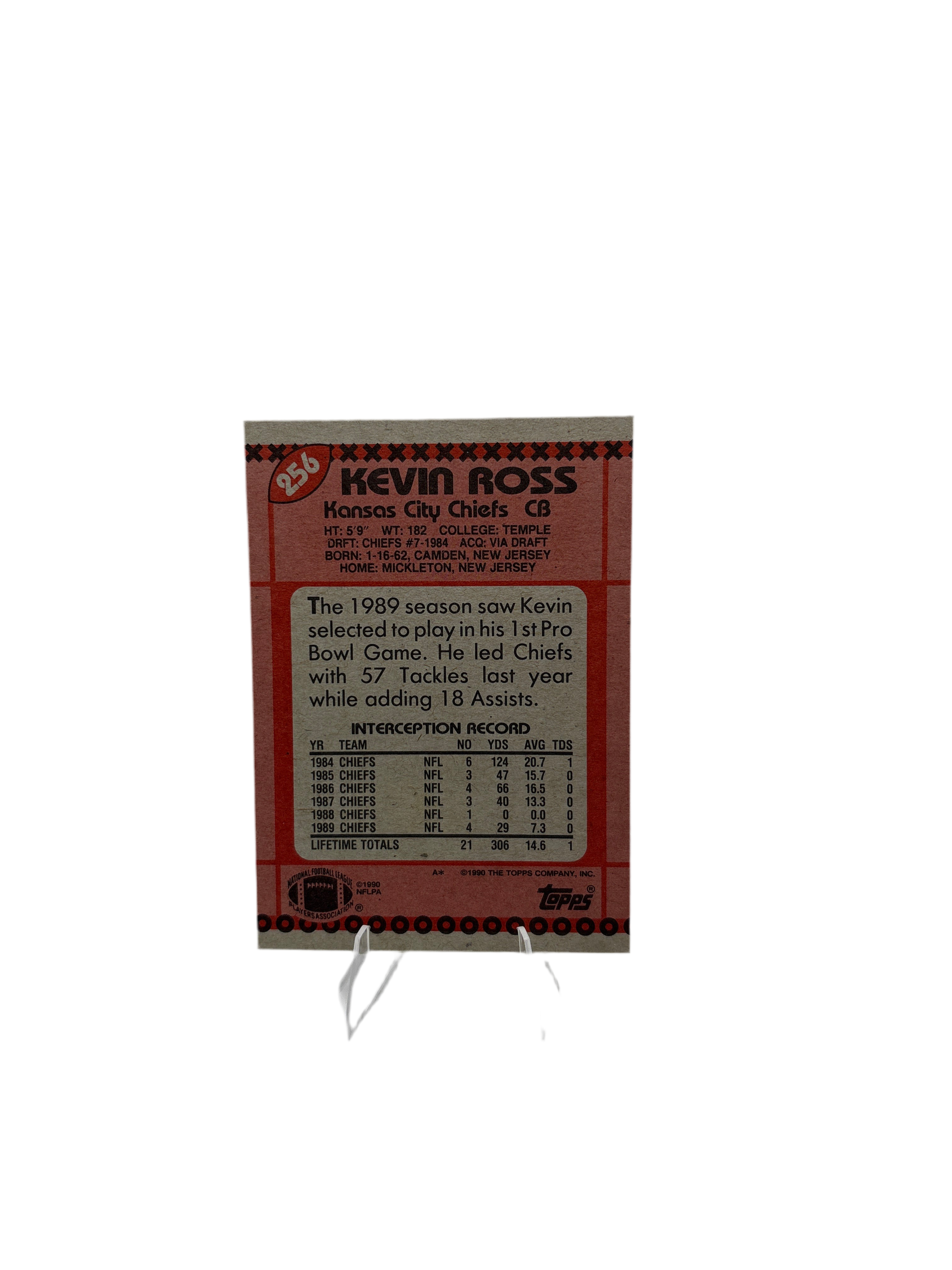 Topps Kevin Ross