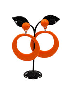 Large Colorful Earrings