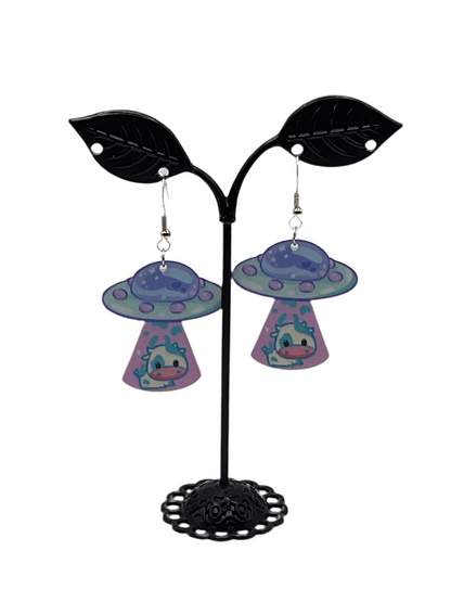 Ufo earrings