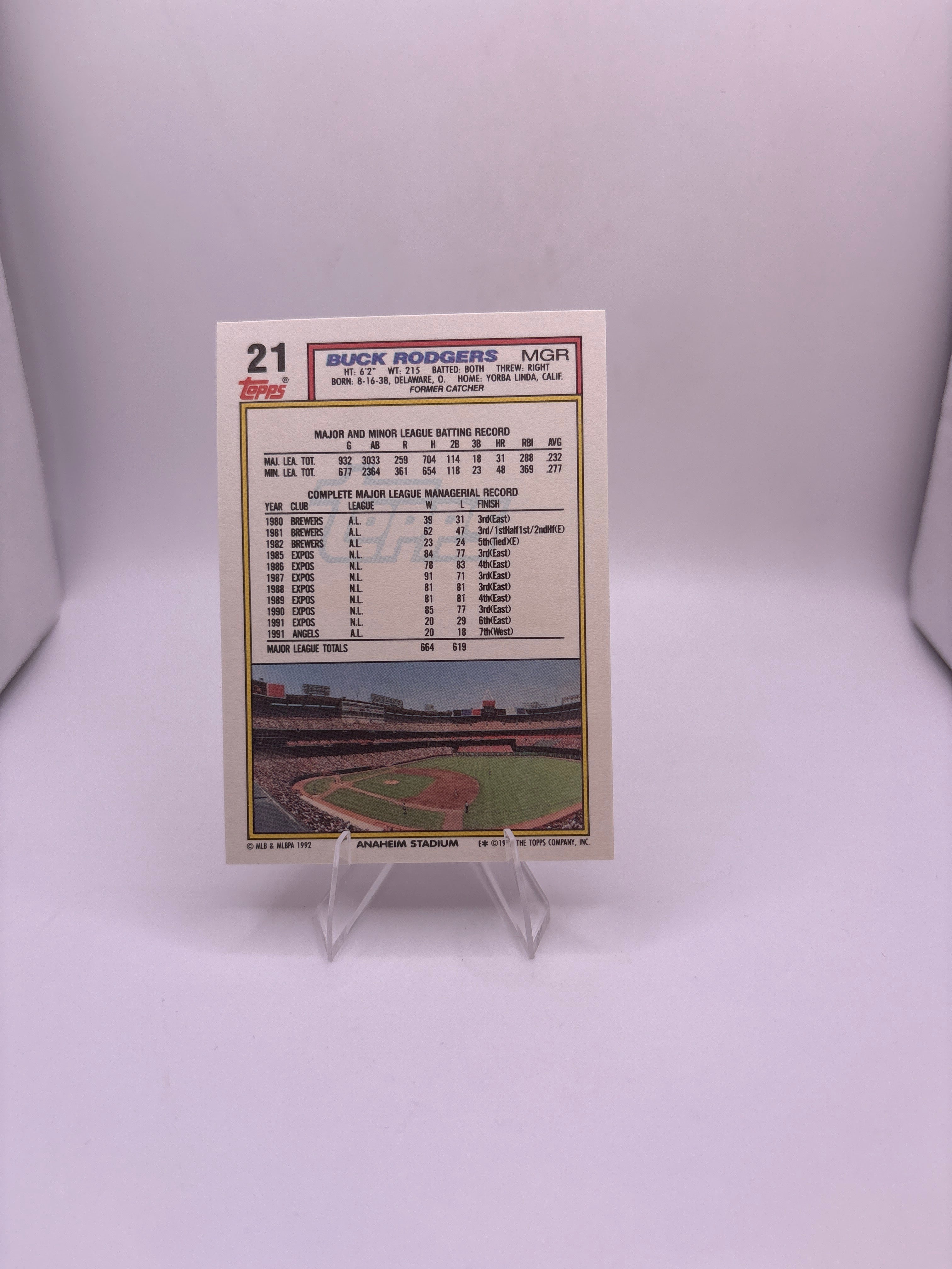 Topps Buck Rodgers