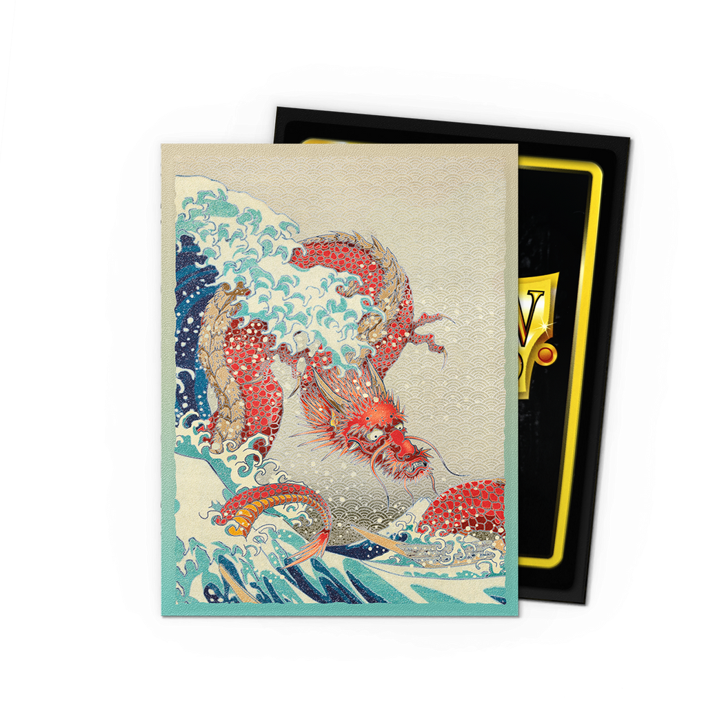 Dragon Shield: Standard 100ct Art Sleeves - Great Wave (Anniversary Special Edition)