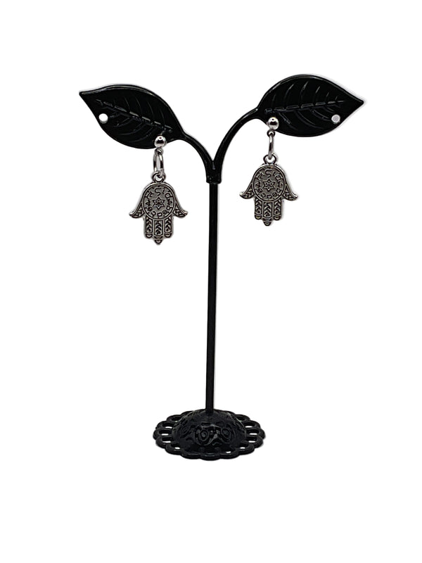 Hamsa Earrings
