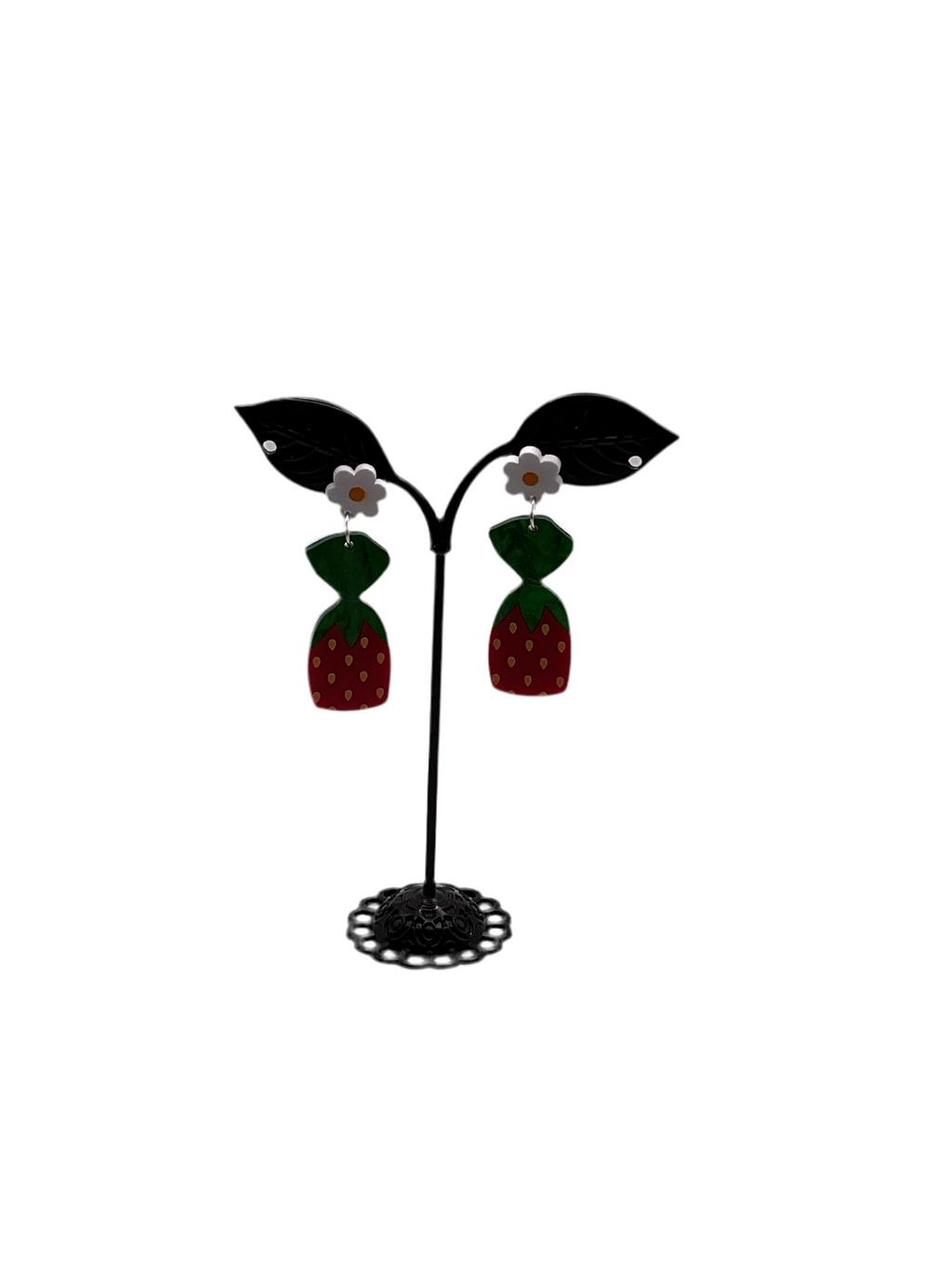 Strawberry Bon Bon Earrings