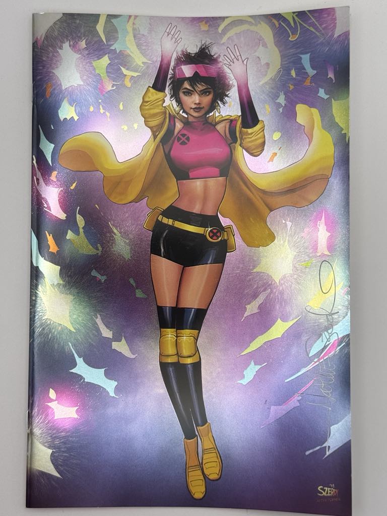 [Signed by Nathan Szerdy] [FOIL] UNCANNY X-MEN #244 FACSIMILE UNKNOWN COMICS NATHAN SZERDY EXCLUSIVE VIRGIN NYCC 2024 VAR [IN STOCK] - Collectors World Toys Main image