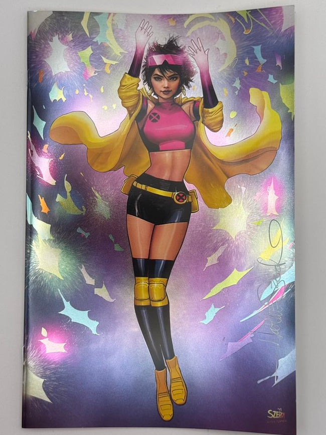 [Signed by Nathan Szerdy] [FOIL] UNCANNY X-MEN #244 FACSIMILE UNKNOWN COMICS NATHAN SZERDY EXCLUSIVE VIRGIN NYCC 2024 VAR [IN STOCK] - Collectors World Toys Hover Image