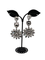 Shiny crystal earrings