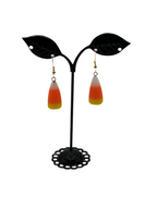 Candy corn earrings