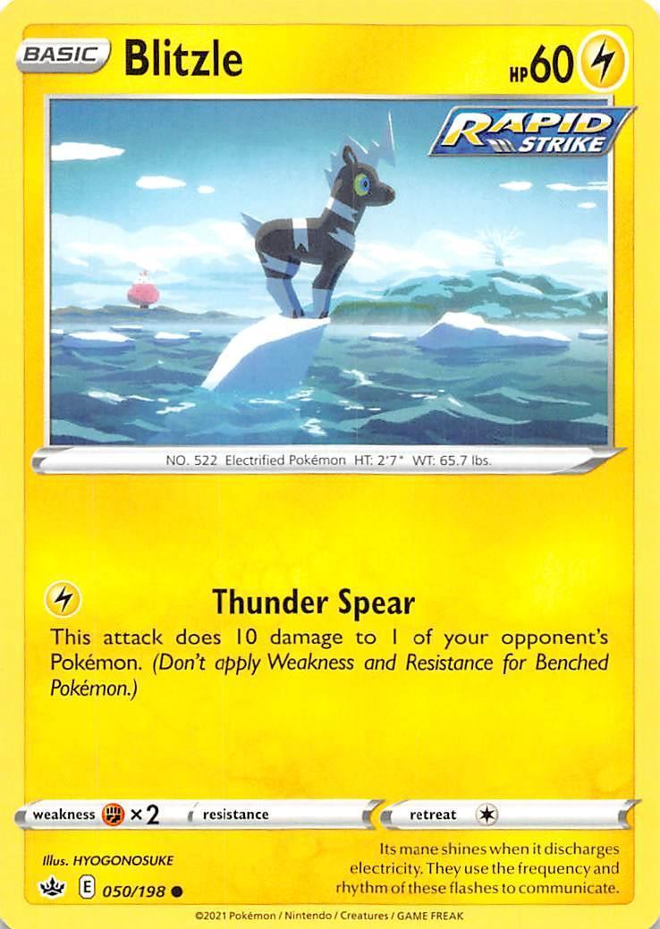 Blitzle (050/198) [Sword & Shield: Chilling Reign] Main image