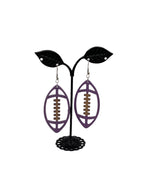 Football earrings