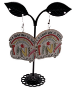 Teacher earrings