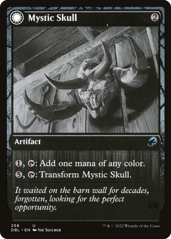 Mystic Skull // Mystic Monstrosity (DBL-256) - Innistrad: Double Feature: (Double Faced Transform)