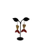 Mermaid tail earrings