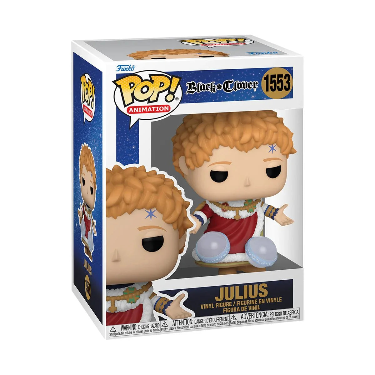 Black Clover Julius Funko Pop! Vinyl Figure #1553 Secondary image