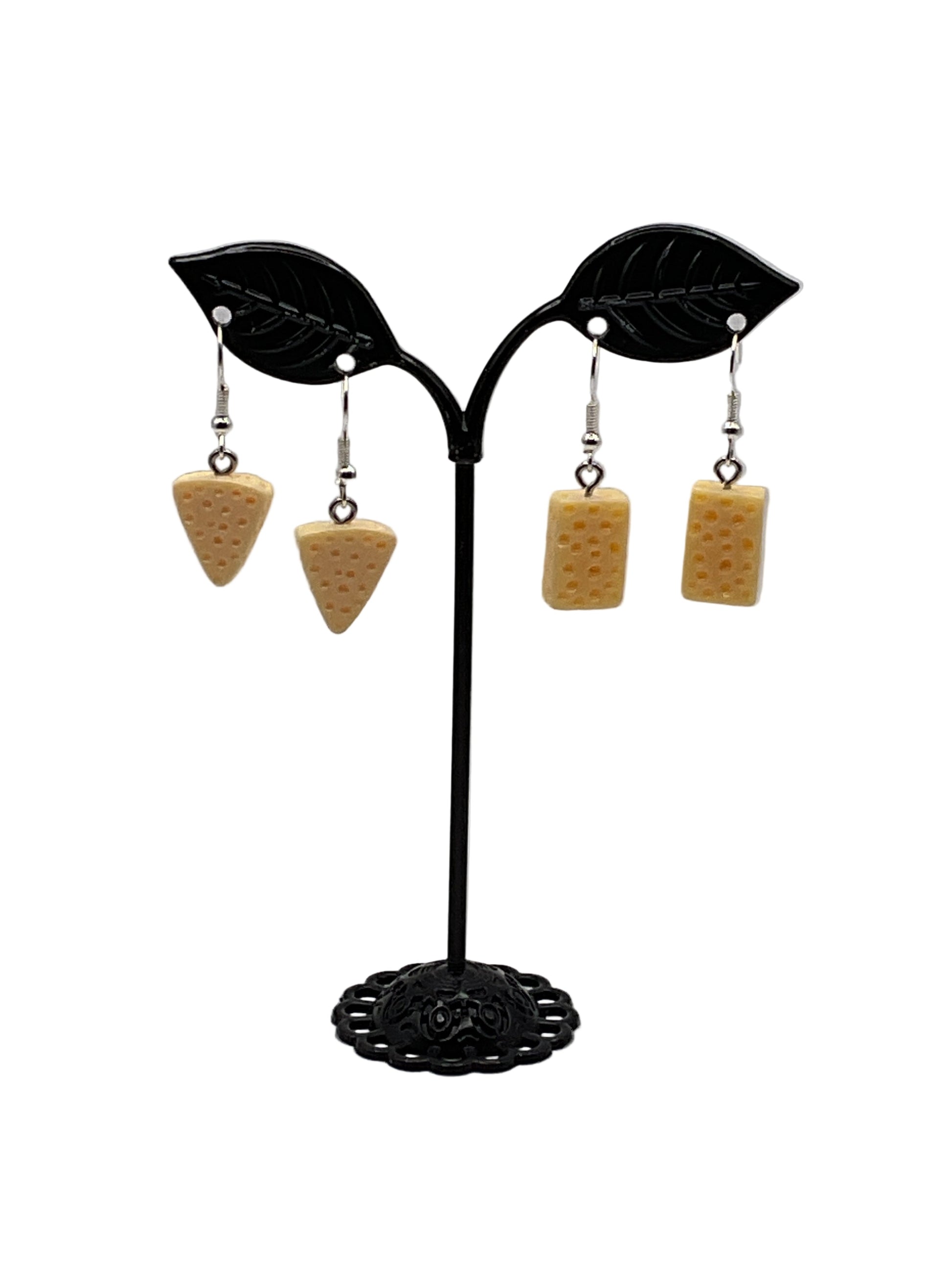Cheese Earrings