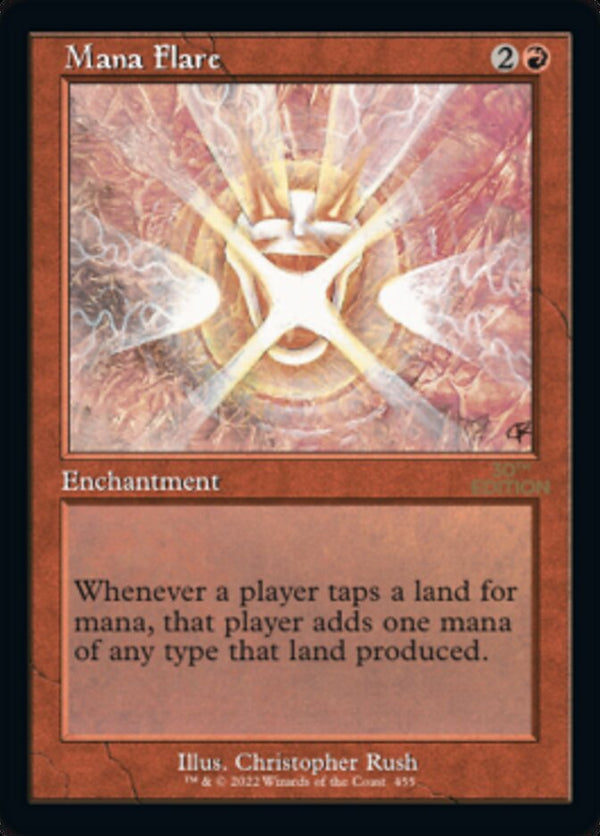 Mana Flare (Retro Frame) (30A-455) - 30th Anniversary Edition