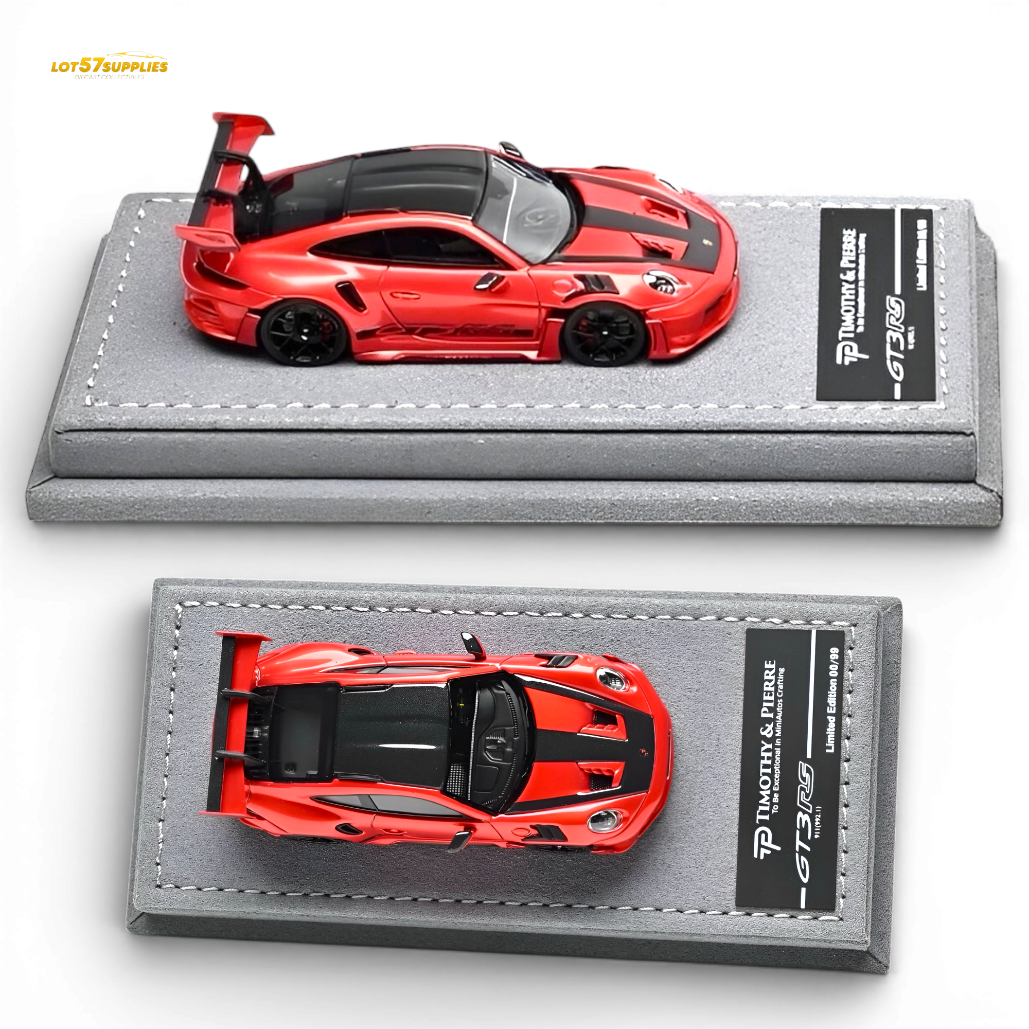(Pre-Order) TP Porsche 911 992 GT3 RS - Red 1:64 Main image