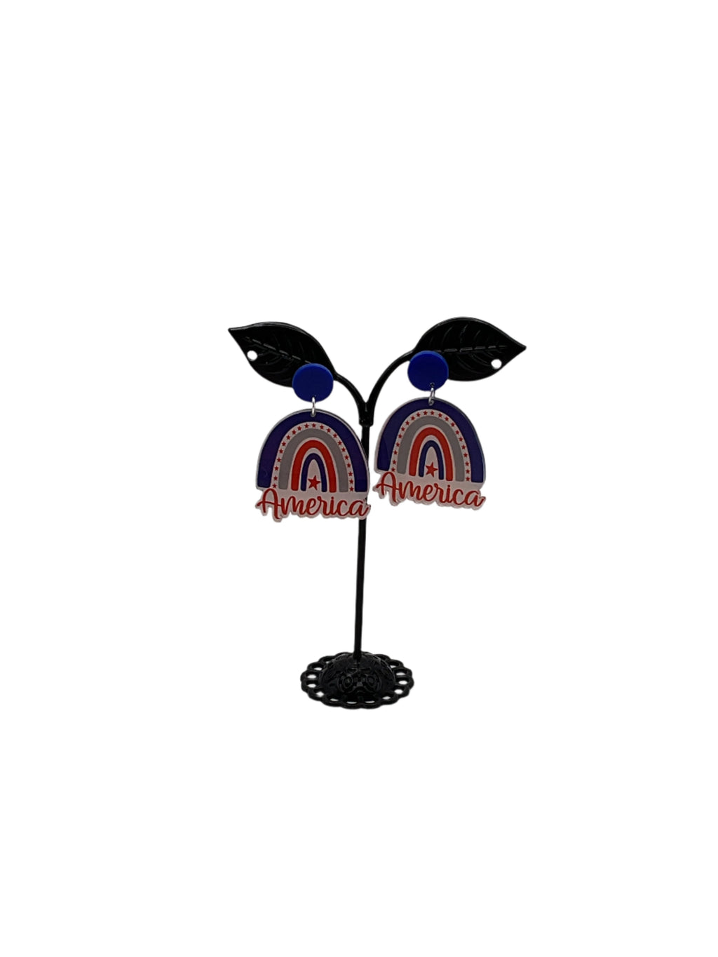 America Rainbow Earrings