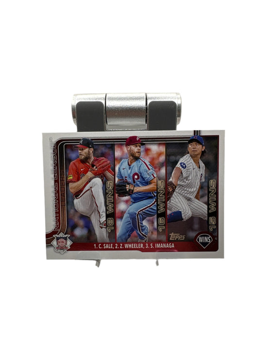 Topps Chris Sale Zack Wheeler Shota Imanaga