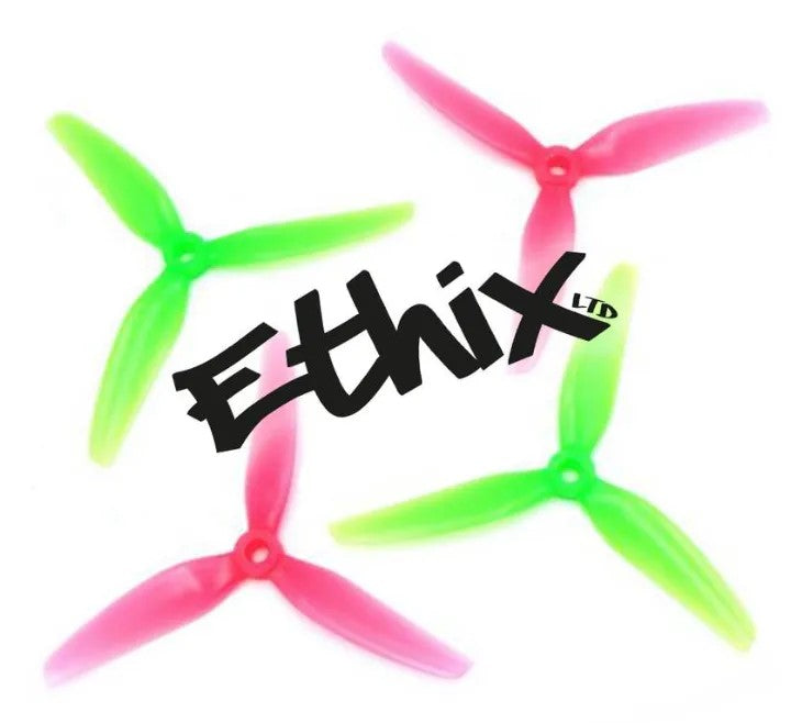 HQProp Ethix S3 Prop Watermelon (2CW+2CCW)-Poly Carbonate