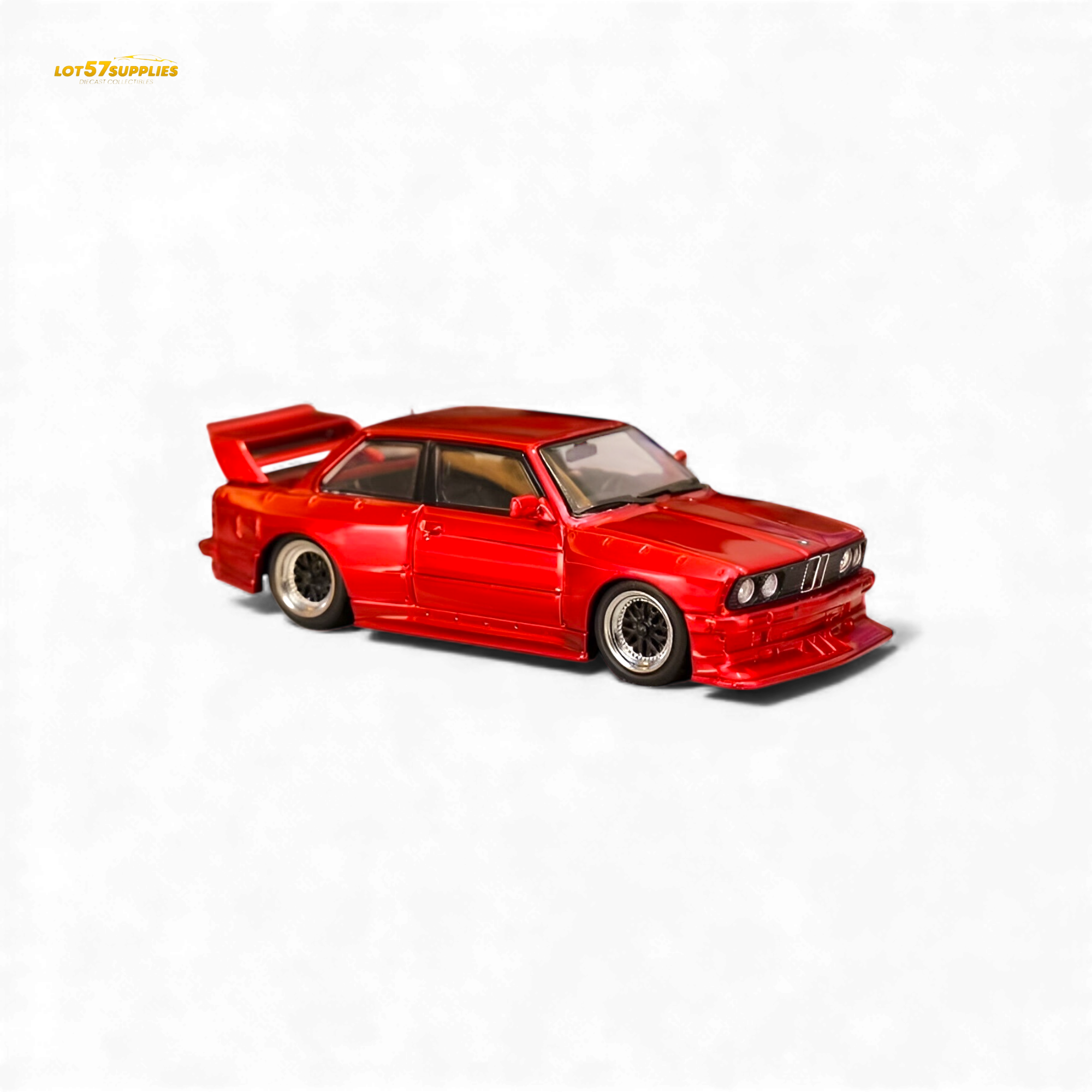 (Pre-Order) SW BMW E30 M3 LTO Modified - Red 1:64 Main image