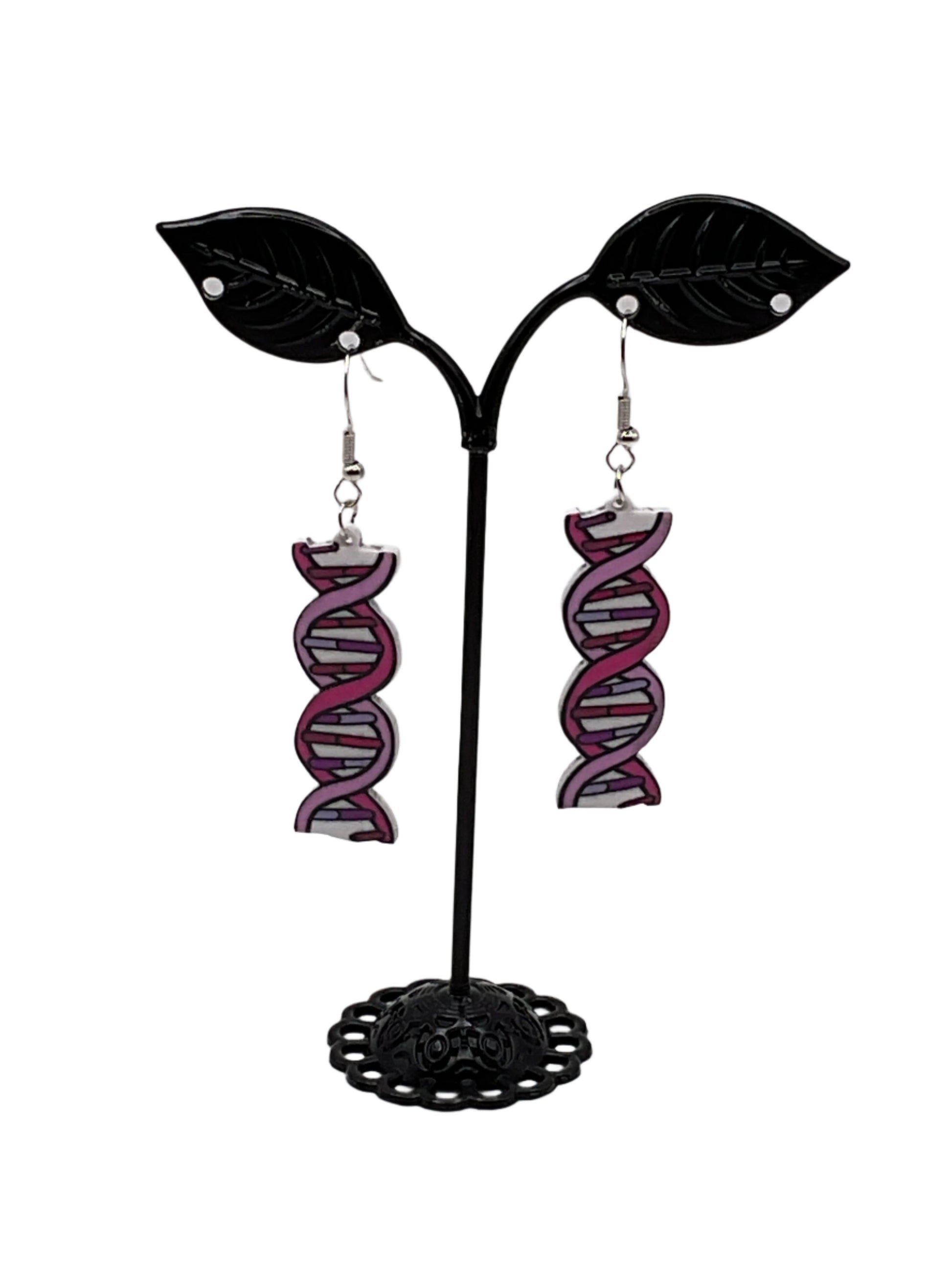 DNA Strand Earrings