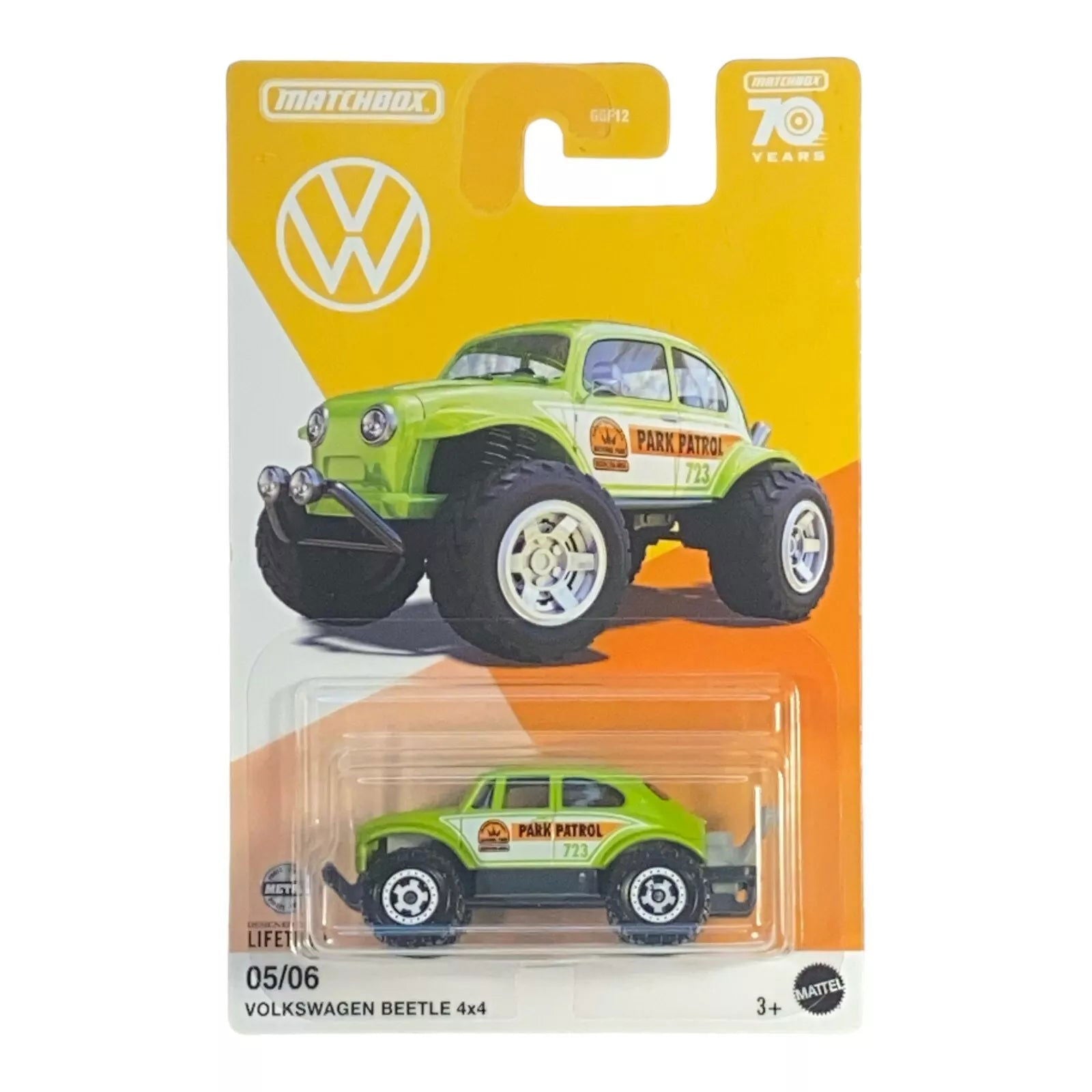 Matchbox Volkswagen Beetle 4x4 - Matchbox 70 Years Series 06/06 - Collectors World Toys