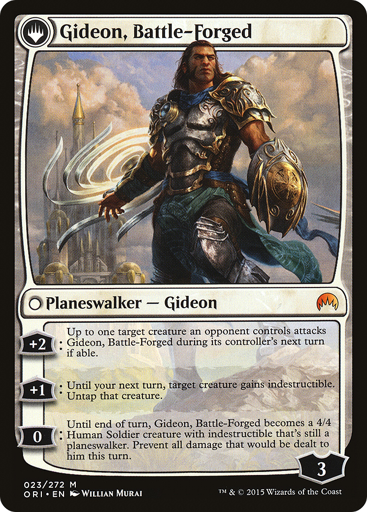 Kytheon, Hero of Akros // Gideon, Battle-Forged (LIST-ORI-23) - The List: (originpwdfc)