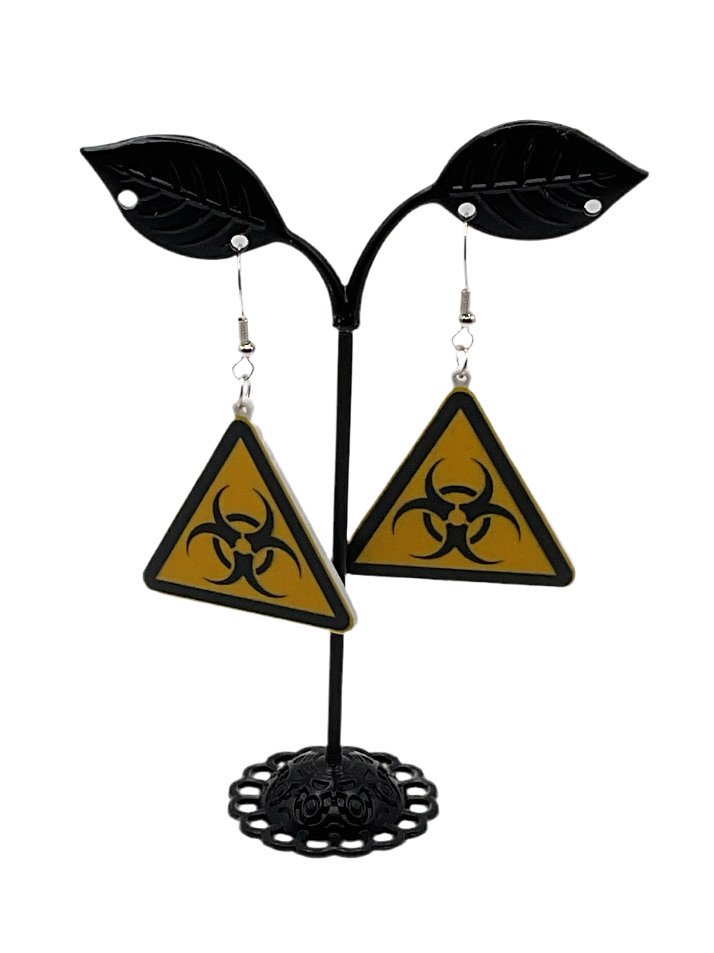 Caution Sign Earrings