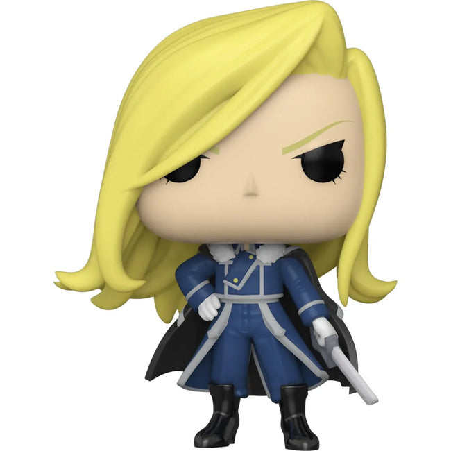 Funko POP 1178 Fullmetal Alchemist: Brotherhood Olivier Mira Armstrong with Sword Pop! Vinyl Figure - Collectors World Toys Hover Image