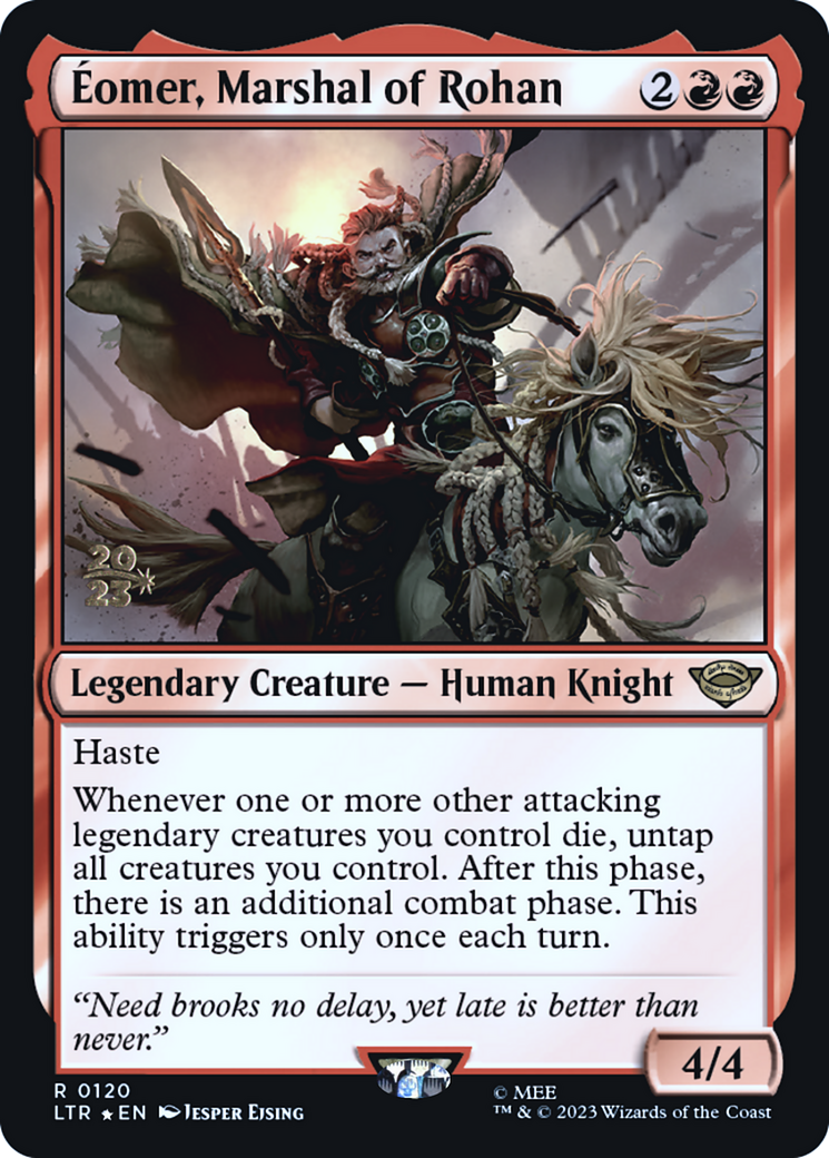 Éomer, Marshal of Rohan (PRE-120S) - Tales of Middle-earth Promos Foil