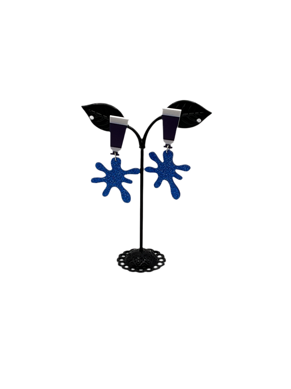 Paint splatter Earrings